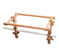 Pied à broder en bois flexible et peu encombrant