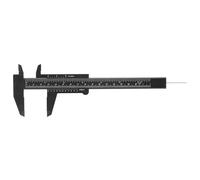 Pied à Coulisse 150 Mm, Mini Outil de Mesure à Double échelle, Pied à Coulisse en Plastique, Règle à Jauge Coulissante de 0,05 Mm (-GS17565-01)