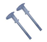 Pied À Coulisse 2 Pièces - Pieds À Coulisse Mesurant 0-150 Mm | Vernier À Pied À Coulisse De Précision | Règle Vernier D'affichage | Outil De Calibres Pratique Pour L'étude Et La Mesure Précise