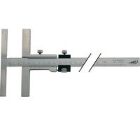 HELIOS PREISSER Pied à coulisse de traçage 300 mm avec réglage fin longueur d...