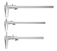 Pied à coulisse à double rainure en acier inoxydable pour mesure interne de précision 9-300 mm avec action coulissante lisse et graduations claires (9-200 m)