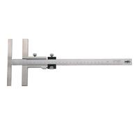 Pied à coulisse à tracer, Plage de mesure : 250 mm, Modèle à vis de blocage, Long. de la butée 135 mm, Vernier : 0,05 mm