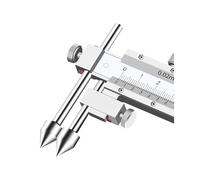 Pied à coulisse avec espacement du centre, bord, trou central, plage de mesure 150 mm, 200 mm, 300 mm, outil de mesure en acier inoxydable 4CR13(10)