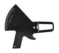 Pied à Coulisse Corporel, Pied à Coulisse de Mesure de la Graisse Corporelle de 0 à 80 Mm, Testeur de Mesure de la Perte de Poids, Pied à Coulisse de Graisse pour le Fitness 2 Couleurs(le noir)