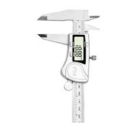 Pied à coulisse électronique LCD pour travaux techniques, résolution 0,01 mm, acier inoxydable, précision