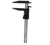 Pied à coulisse électronique numérique 150 mm / 300 mm, outil de mesure d'étriers avec outil de mesure à longue mâchoire, avec grand écran LCD, fonction d'arrêt automatique et pouces