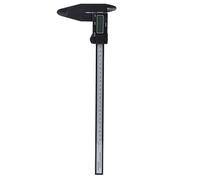 Pied à coulisse électronique numérique 150mm/300mm en fibre de carbone avec longue mâchoire et écran LCD clair (Étrier à griffes en carbone de 300 mm de long)