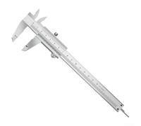Pied à coulisse en acier inoxydable conçu pour des lectures cohérentes dans des conditions d'utilisation fréquente, tailles 150 mm, 200 mm, 300 mm, pour apprentissage technique (150 mm)