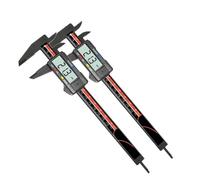 Pied À Coulisse Numérique 0-150mm 0.1mm, Vernier Électronique, Outils De Mesure De Profondeur De 6 Pouces, Jauge Micromètre Règle Numérique Mesures Précision(2Pcs Battery include)
