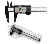 Pied à coulisse numérique, 150 mm, micromètre électronique avec grand écran LCD, conversion pouce/métrique, règle de 24 cm, outil de mesure de précision pour bricolage, maison, bijoux, travail du bois