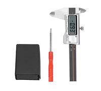 Pied à Coulisse Numérique Portable 0-50mm, Mini Outil de Mesure Précis Industriel, Résistant à l'Usure Anti-Rouille, pour Bijoutiers Archéologues