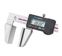 Pied à coulisse numérique pour câble métallique, enclume de mesure élargie, plage : 0-150 mm, mm/pouce, résolution 0,01 mm,0-150mm