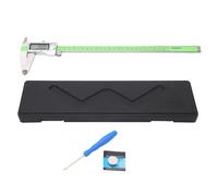 Pied à coulisse numérique, règle électronique en acier inoxydable de haute précision avec grand écran LED pour mesure de bricolage 150 mm 200 mm 300 mm (300 mm)