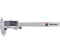 Pied à coulisse numérique TOOLCRAFT DIN EN 862 TO-5664642 150 mm