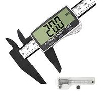 Pied à Coulisse Numérique,Vodlbov 150mm Pied à Coulisse Digital,Électronique Vernier Caliper Précision Digital Outil Micromètre Grand Écran LCD,mm/inch conversion,Mesure de Diamètre Calibre Profondeur