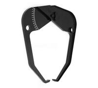 Pied à coulisse pour équilibreur de pneus - Outil de mesure de roue avec des lectures précises, design portable, plastique noir, 395 x 345 mm