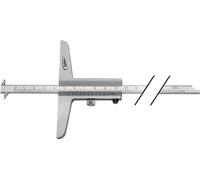 Pied à coulisse pour mesure de profondeur 300mm, rail 8x3mm H.PREISSER