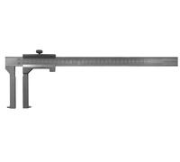 Pied à coulisse pour tambours de frein en inoxydable longueur 150 mm mesures intérieures 0-500 mm et extérieures 50-550 mm MIB CALDR515