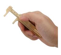 Pied À Coulisse Pratique, Rétro Vernier Étriers, Facile À Utiliser Pied À Coulisse De Test En Noyer Pour La Maison La Bijouterie La Bijouterie En Noyer (Échelle Unique, Longueur 8 Cm)