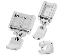 Pied à Fermeture éclair à Clipser, Pieds de Machine à Coudre, Pied de biche Universel pour Machine à Coudre Domestique pour Fermetures Éclair Compatible avec Singer, Brother, Babylock, Euro-Pro