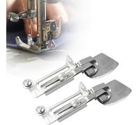 Pied à ourlet roulé réglable, 12-20/15-25 mm, universel pour couture large, pied presseur pour machine à coudre, outil pour machine à coudre, pied ourleur courbé industriel domestique