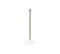 Pied à tête plate pour poteau d'accueil 100cm (Socle NON inclus) Securit