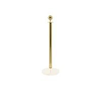 Pied à tête ronde pour poteau d'accueil 100cm (Socle NON inclus) Securit