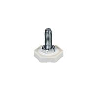 Pied avant compatible avec Whirlpool 481246248054 Filetage M8 pour machine à laver et sèche-linge