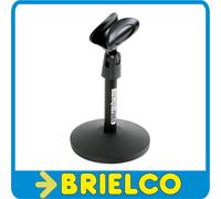 HQ-Power Support de micro pour table Micts4 Noir 390 g