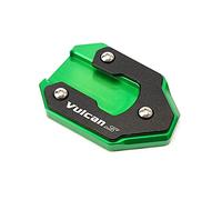 Pied Béquille Latérale pour KA-Was-AKI Vulcan S 650 VN650 2015-2022 2021 Moto CNC Haute Qualité Béquille Pied Béquille Latérale Extension Pad (Color : Green)