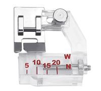 Pied biais réglable pour machine à coudre Brother, Janome, Singer, Babylock, Kenmore et machine à coudre universelle