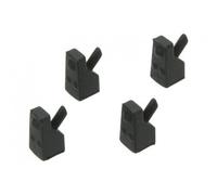 Pied Caoutchouc Anti-rayures Grille Cuisine 4 Pièces Whirlpool Orig 484000000840