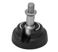 Pied Caoutchouc Monopode,38In Trépied Pied Pad Caoutchouc Acier Inoxydable Non Slip 50Mm Diamètre Caméra Trépied Pied Remplacement