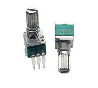 Pied coudé Double Vertical Type RK097G 097, 3 pièces, 6 broches B10K B103, potentiomètre de réglage, longueur de l'arbre de fleur 15mm(5K Ohm)
