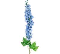 Pied d'alouette artificiel Bleu Fleur de soie Deko 108cm