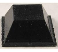 Pied d'appareil Hammond Electronics 1421T3 autocollant, rond noir (Ø x H) 12.7 mm x 5.8 mm 24 pc(s)