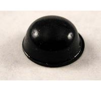 Pied d'appareil Hammond Electronics 1421T5BK autocollant, rond noir (Ø x H) 11.1 mm x 5 mm 24 pc(s)