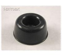 Pied d'appareil Hammond Electronics 1421T9BK autocollant, rond noir (Ø x H) 22.3 mm x 10.2 mm 24 pc(s)