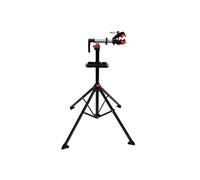 HomCom Porte-vélos et rangement pour vélo – Acier – 100x100x180 cm – Noir