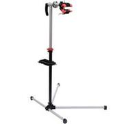HOMCOM Pied d'atelier vélo réparation support pied de montage pivotant 360° hauteur réglable argent