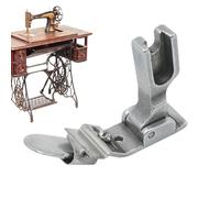Pied de | Accessoire en Acier De 6 Mm De Largeur - Machine à Coudre Pied Ourleur Roulé - pour Tissu Pantalons Ourlet Modification Maison Quilteur Tailleur