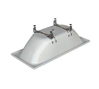 Pied de baignoire Bette ovale, pour fond de baignoire ovale, 100x700x150mm, B23-1525