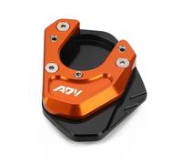 Pied De BéQuille De Moto pour LC8 950 1090 1190 Aventure ADV R(Orange)