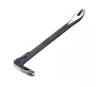Pied-de-biche 3 en 1 Acier Mn45 Barre de Levier Arrache Clou Outil Démolition Bricolage 20,5cm(C)
