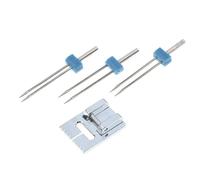 Pied-De-Biche + 3 Tailles Pour Machine À Coudre Brother, Broches À Double Aiguille, Pièces Pour Outils Ménagers