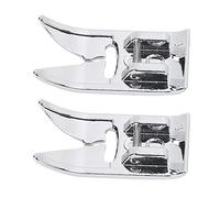 Pied-de-biche Accessoires de Machine à Coudre 2 pièces en Acier Inoxydable résistance à l'usure Pied de Pression Polyvalent pour Outils de Remplacement de Machines à Coudre