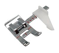 Pied-de-biche avec guide réglable pour machine à coudre domestique à tige basse Fixez-le sur les machines à coudre Brother, Babylock, Singer, Janome, Juki, New Home.