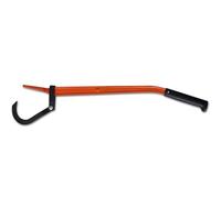 Pied de biche avec poignée en ABS - Levier robuste pour le jardinage et l'abattage des arbres - Durable et antidérapant - Idéal pour l'aménagement paysager et le travail forestier