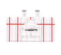 Pied-de-biche de guide de bordure de machine à coudre, pied-de-biche de point parallèle en plastique transparent pour Brother Singer Babylock et plus de machines domestiques à tige basse