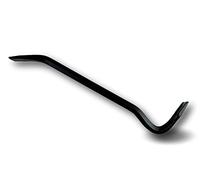Pied de biche en fer forgé | Dimension 40 cm | Haute résistance | Griffes étroites et pied recourbé | Pince à décoffrer levier en fer et tige rigide | Arracher soulever buriner | Kibros PIBICH40